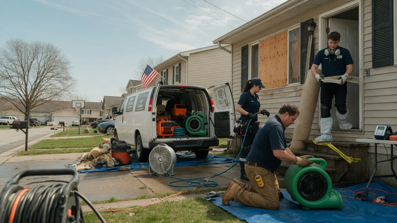 Water Damage Restoration in Mccurtain, OK near me